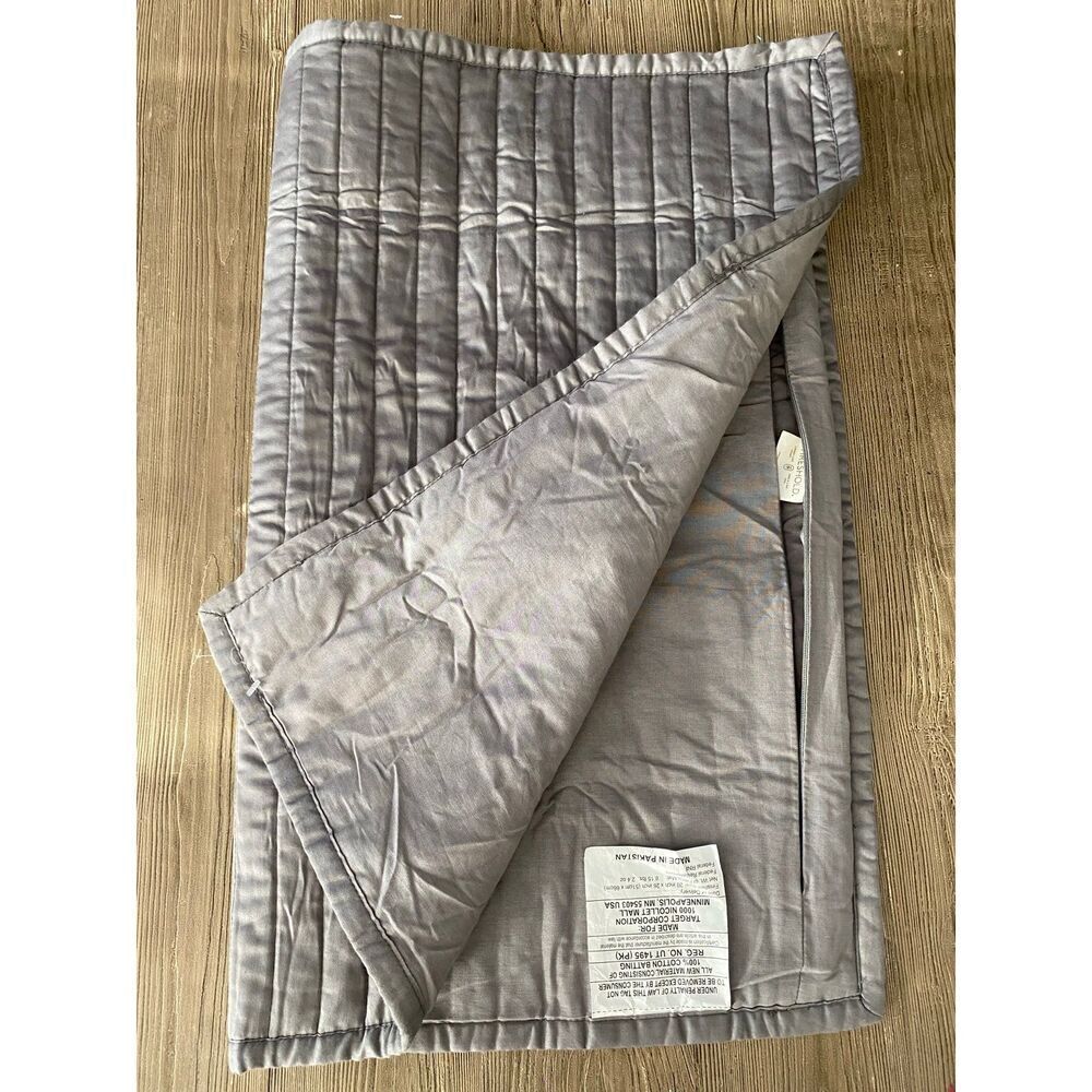 Threshold Grey Bed Pillow Sham